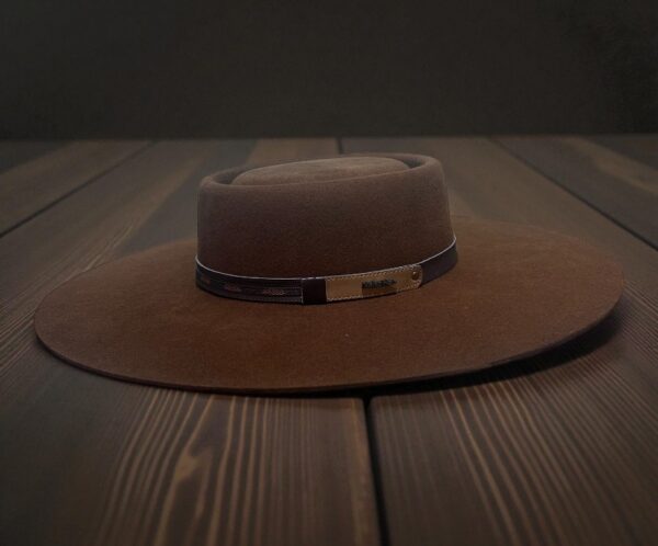 Sombrero Estilo Huaso de Paño (unisex)
