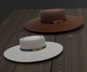 Paño_Sombrero_Huaso_Habano (1) Sombrero Estilo Huaso de Paño (unisex)